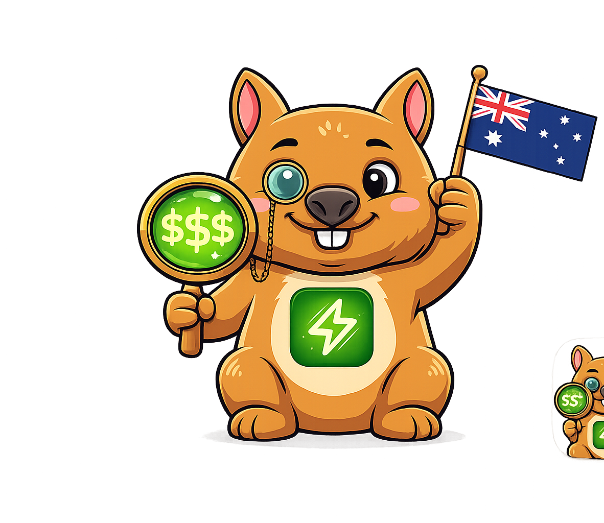 YourPowerAgent wombat mascot